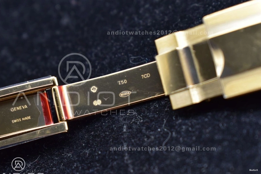 Black Daytona Dial 1:1 Edition Clean 116505 on SA4130 YG V2 YG Markers Bracelet Best 0302